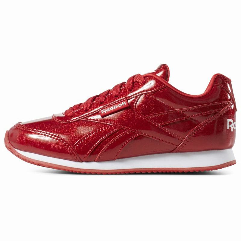 Reebok Royal Classic Jog 2 Tenisky Dievcenske - Červené BR6102AK